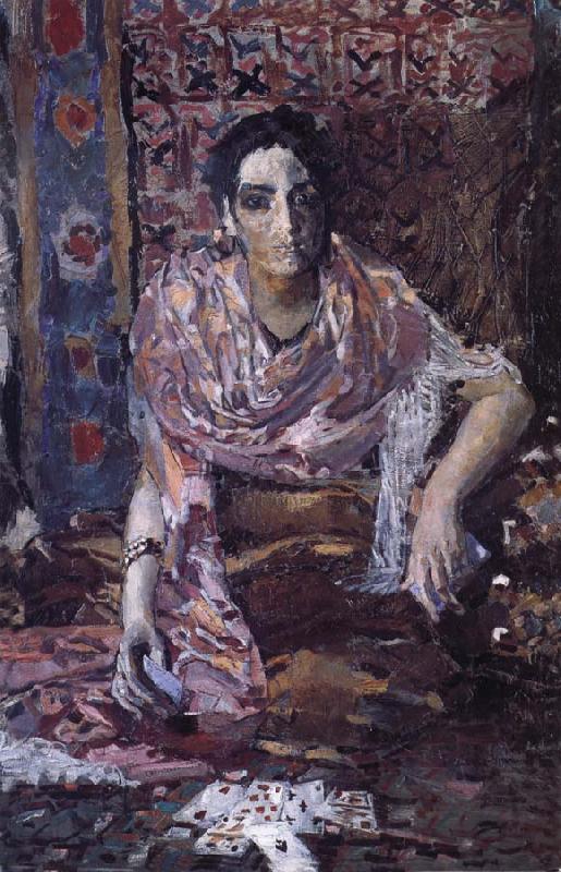 Mikhail Vrubel The female augur oil painting image